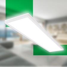 Briloner Plafoniera Led Tava A, 98X20 Cm, Plastica, Bianco - 2