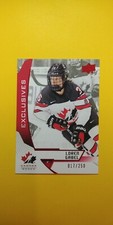 2019 UD Canada Juniors Exclusives 17/250 Loren Gabel #49 Boston Fleet PWHL