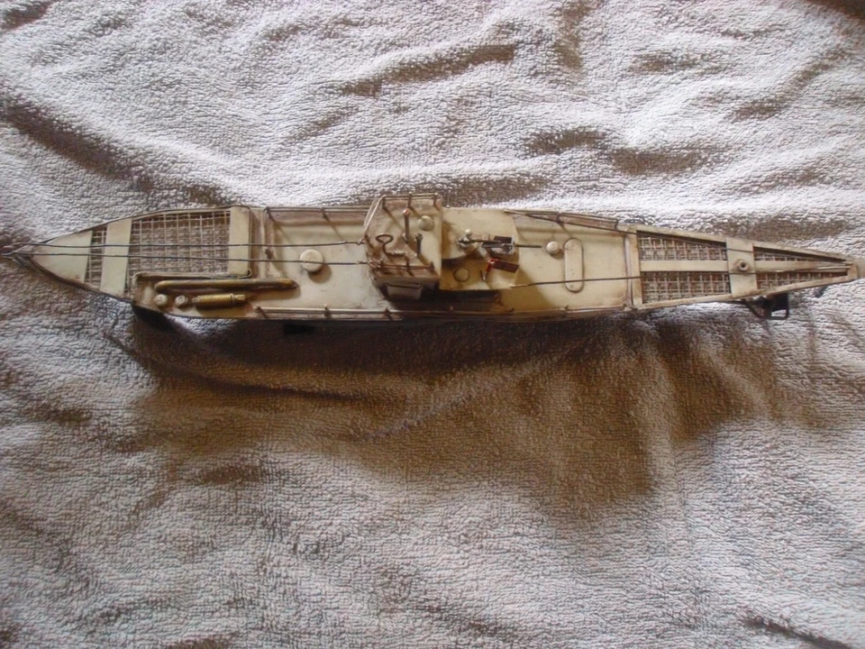 U995 Metall U-boot - Selbstbau - Sehr Alt - Bild 4 von 4