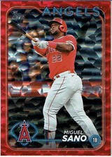 2024 Topps  Updates   Red, Green, Orange Foil Parallels ( You Pick )