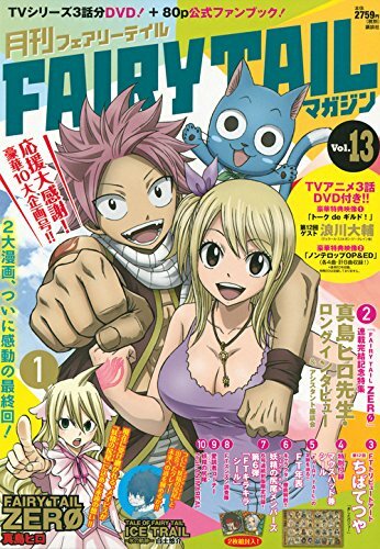Hiro Mashima Monthly Fairy Tail Magazine Vol 13 From Japan Ebay