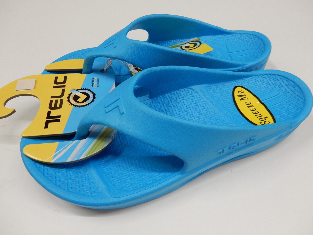 TELIC Recovery Arch Support Sandals Flip Flops - NAVY- Mens‎ XL 11 NEW Telic Arch Support Pain Relief Energy Flip Flops – Forza Sports main image 2