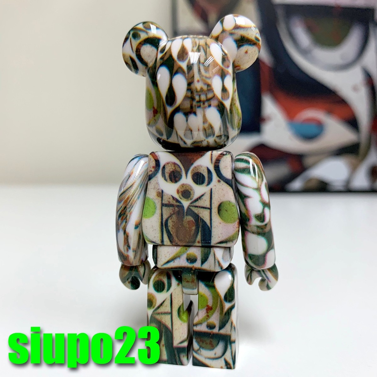 ベアブリック PHIL FROST 100％ &amp; 400％　BE@RBRICK Be@rbrick x Phil Medicom Toy Frost 400% & 100% Bearbrick Set