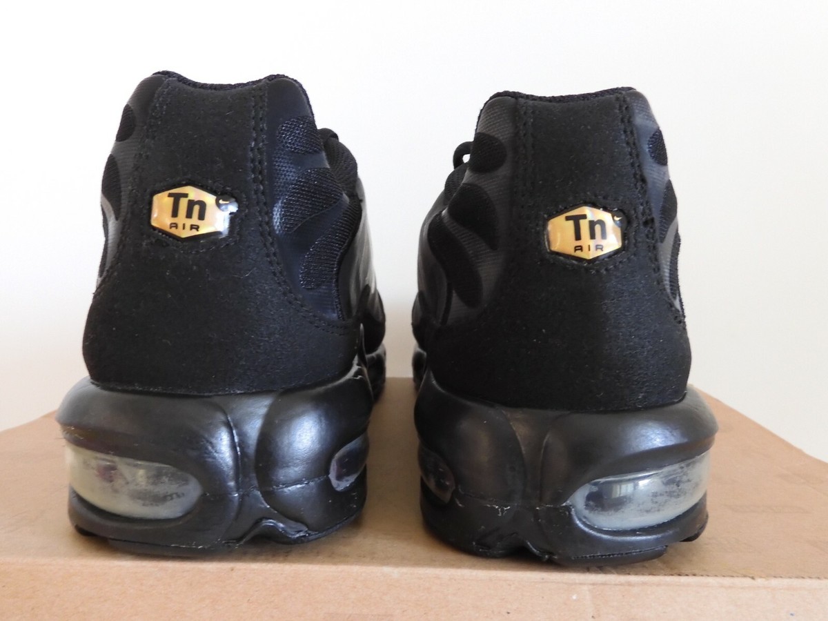 NIKE AIR MAX PLUS 1.5 BLACK-WHITE-BLACK SZ 10 [426882-010