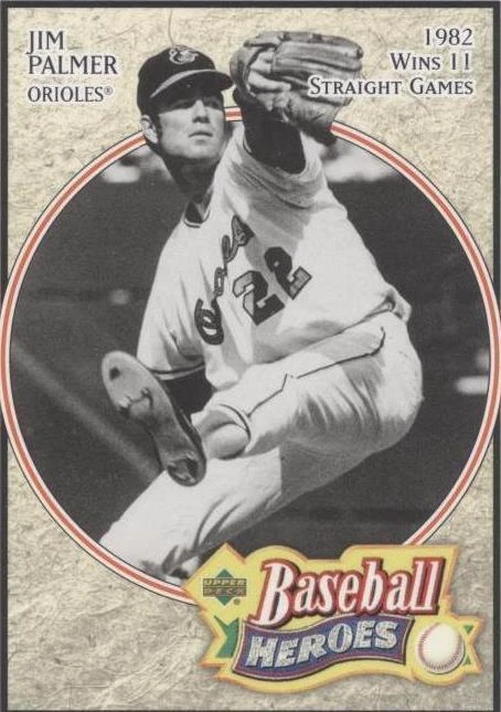 2005 Upper Deck Baseball Heroes - Jim Palmer #39