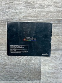Winter Games - Nintendo NES - Instruction Manual ONLY - Booklet In Good Cond.