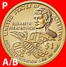 2020 SACAGAWEA UNCIRCULATED NATIVE AMERICAN DOLLAR SET of 2 (P - Type A & B)