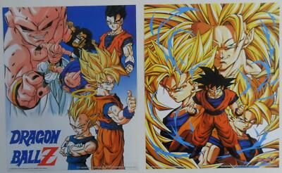 2x Dragonball Z Mini-Poster Nr. 4, 2 (1989) - 1000 Editions - Bird Studio