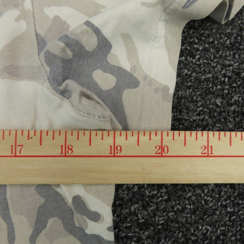 Adidas Shirt Youth Large Brown Camouflage Short Sleeve Breathable Running Boys - Picture 4 of 11