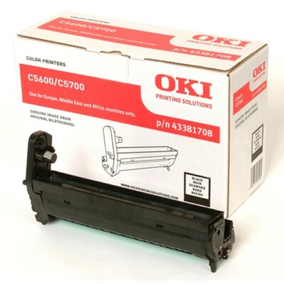 OKI 43381708 Drum Kit schwarz, 20.000 Seiten für OKI C 5600