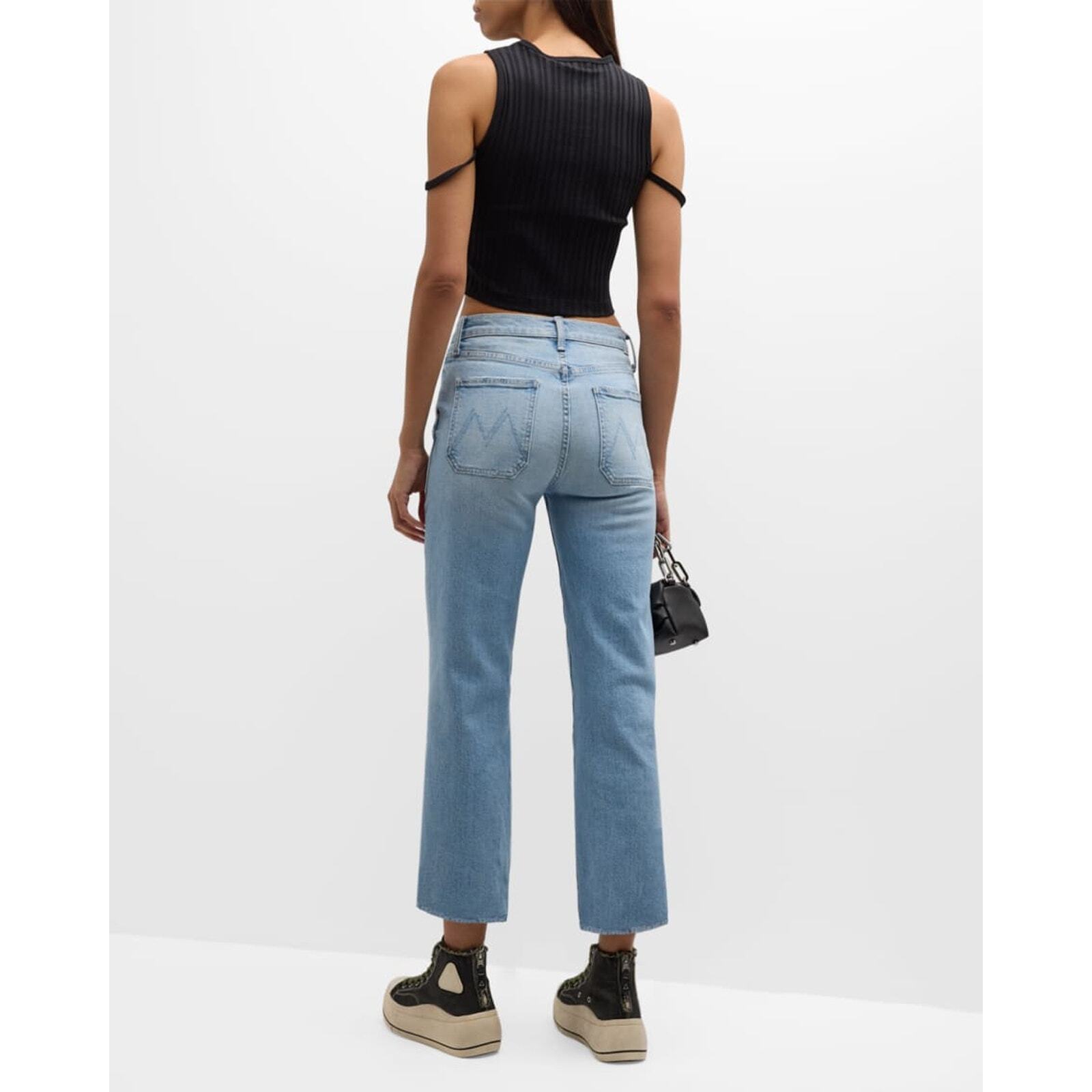 MOTHER Women's The Patch Rambler Ankle Jeans In Norway Dude Size 27 NWT image 4