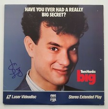 Jon Lovitz Signed Big Laserdisc Movie Comedian Benchwarmers Actor RAD