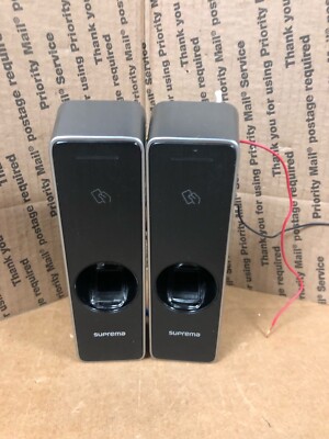PARTS! (LOT OF 2) Suprema BioEntry W2 Outdoor IP Fingerprint Device BEW2-OAP