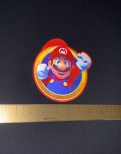 Super Mario Bros 3D Lenticular Anime Motion Car Sticker Decal Peeker