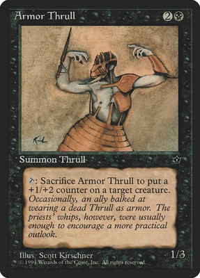 #ad #ad Armor Thrull Kirschner FEM MP $1.00