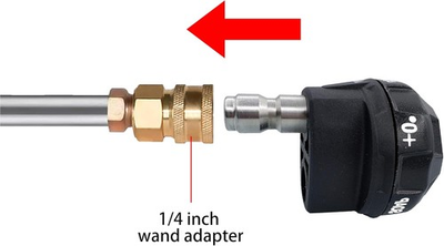 #ad Pressure Washer Nozzle 6 in 1 Quick Change over and Adjustable Power Washer... $25.19