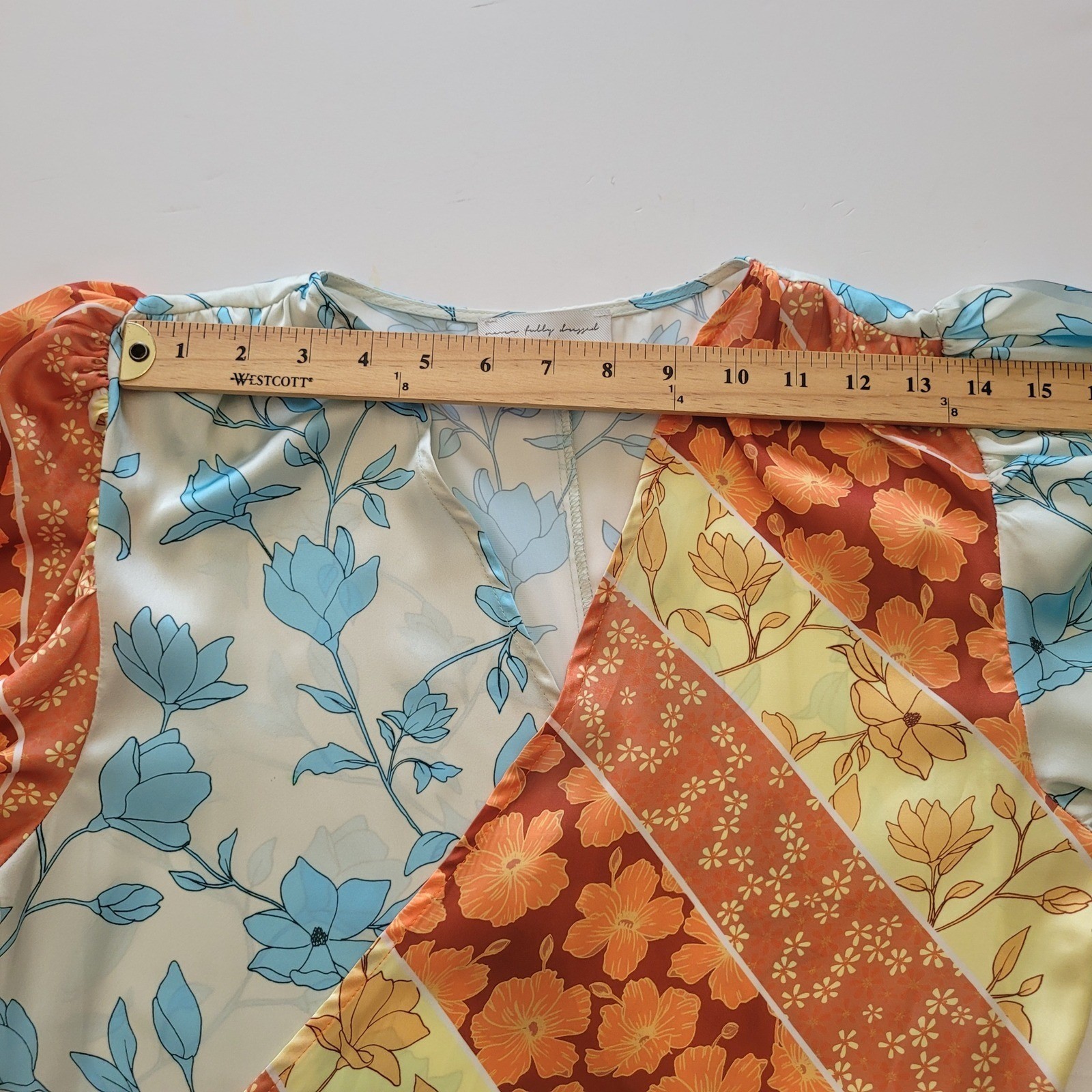 Never Fully Dressed Indi Spliced Patchwork Floral… - image 10