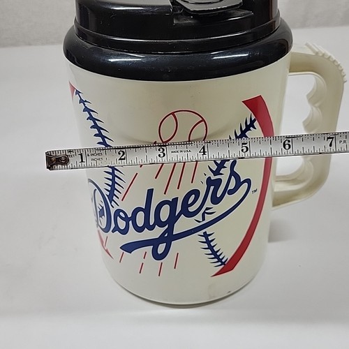 Vintage Los Angeles LA Dodgers Super Thermo Thermo Thermo Reisebecher 64 Unzen Betras USA - Bild 11 von 11