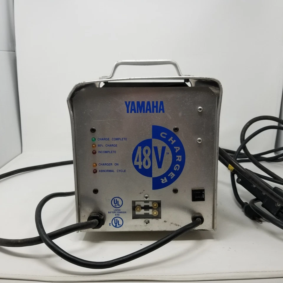 Yamaha Tested 48 Volt Golf Cart Battery Charger Model #SCR481717 Tested Working - Image 2 of 4