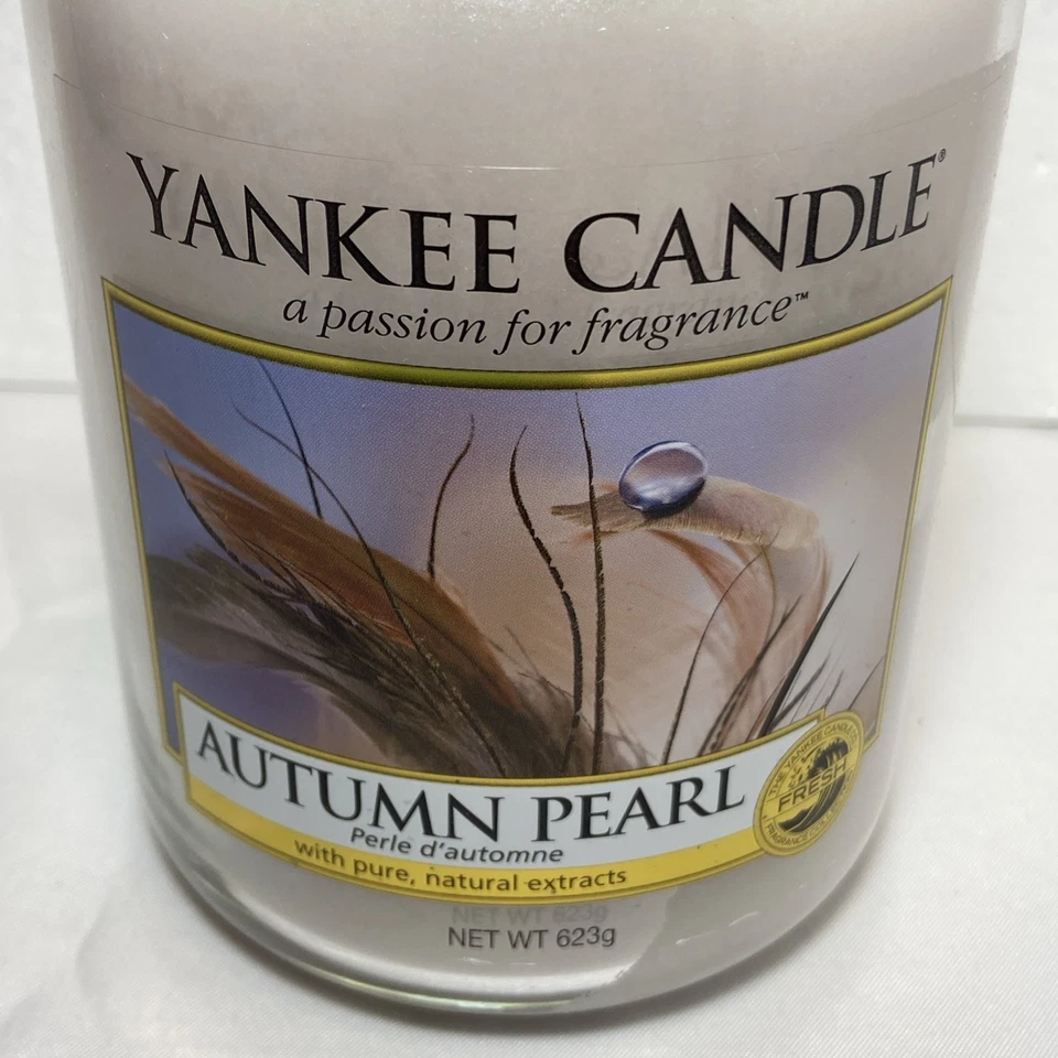 Vela Yankee outono frasco grande rara - Imagem 2 de 4