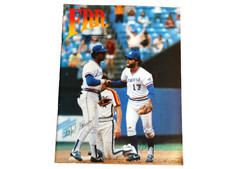 Atlanta Braves 1984 Program, Vol. 19, No. 1 – Raphael Ramirez & Glenn Hubbard
