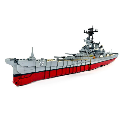 #ad General Jim’s USS Missouri BB 63 Deluxe 2631PCS WWII Battleship Set $92.69