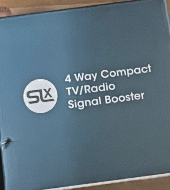 SLx TV Signal Booster Aerial Amplifier Integrated 4G & 5G Filter 4 Output New - Image 3 of 4