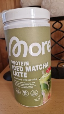 More Nutrition Iced Matcha Latte Strawberry Cheesecake 25g (abgefüllte!) Probe 
