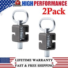 SPARKWHIZ 2Pack Universal Spring Trailer Gate Weld-On Spring Latch Lock Assembly
