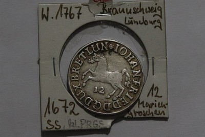     GERMANY BRAUNS-LUN. 12 MARIENGROSCHEN 1672 SHARP DETAILS B86 WP50