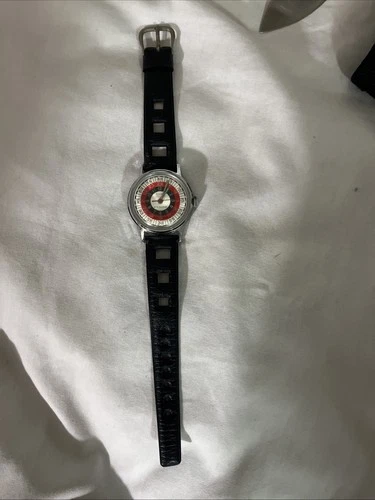 Rare Vintage Timex  Bullseye Sprite Wind Up Wristwatch - Runs