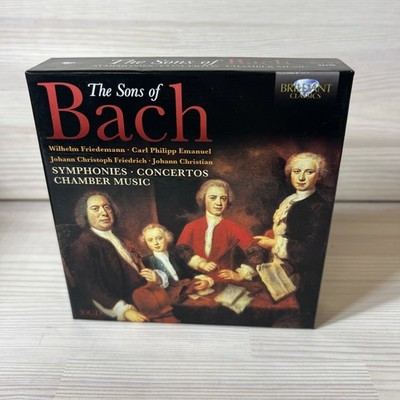The Sons of Bach: Symphonies; Concertos; Chamber Music (10 CD Box Set 2013)