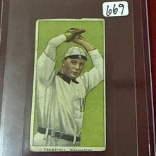 T-206 Jesse Tannehill Washington - Piedmont Back