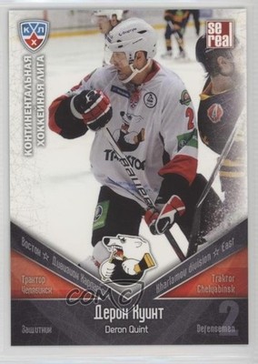 2011-12 Sereal KHL Season 4 Traktor Chelyabinsk Deron Quint #TRK007 v5u