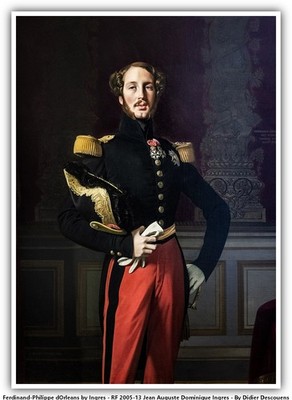 Ferdinand-Philippe dOrleans by Ingres - RF 2005-13 Jean Auguste Dominique Ingres