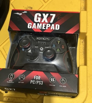 XOTICPC GX7 Gamepad PC/PS3 Gaming Controller Open Box New Wired PlayStation 3 PC