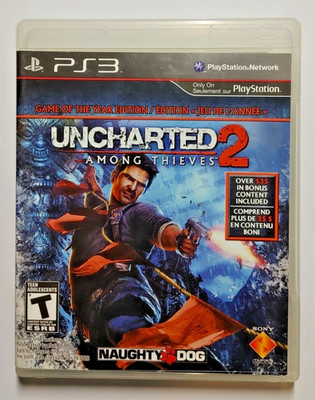 Uncharted 2: Among Thieves [Game of the Year] PlayStation 3 PS3 CIB