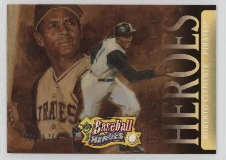 2005 Upper Deck Baseball Heroes 315/575 Roberto Clemente #170 HOF g2u