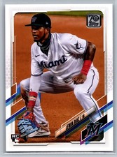 2021 Topps #417 Lewin Diaz *ZD