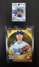 Shohei Ohtani 2026 Topps Series 1 #ATT-9 LA Dodgers with Ohtani Bitty Funko Pop
