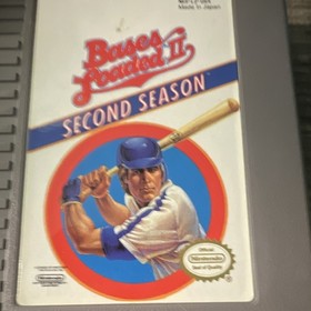 Jaleco Bases Loaded II: Second Season (Nintendo NES, Baseball, Multiplayer)