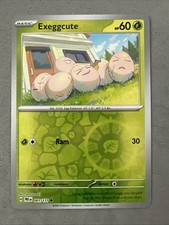 Pokemon TCG * SV Prismatic Evolutions * 001/131 Exeggcute C REVERSE HOLO * NM