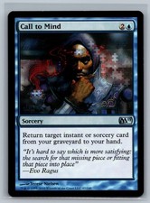Magic The Gathering Magic 2011 Call to Mind #47/249 MTG TCG CCG M11