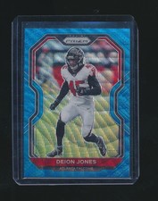 DEION JONES 2020 PANINI PRIZM BLUE PRIZM PARALLEL 067/199 #230