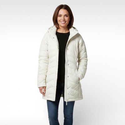 The North Face Metropolis Parka - 600 Down - White/Ivory - Size XS