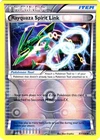 Lightly Played Rayquaza Spirit Link - 87/108 - Uncommon - Reverse Holo Pokemon R