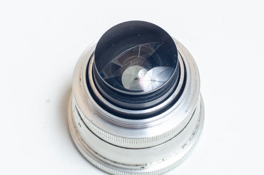 Objectif Jupiter-12 35mm F/2.8 M39 – Argent – KMZ Zenit Années 1950 – Très Bon état