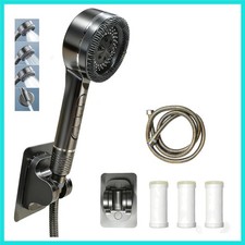 Filtered Shower Head with Handheld, High Pressure 4 Modes ON/OFF Switch, Wa...