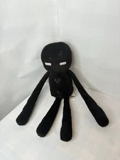 Official Minecraft Mojang 2013 10" Enderman Stuffed Plush Black CLEAN/MINT