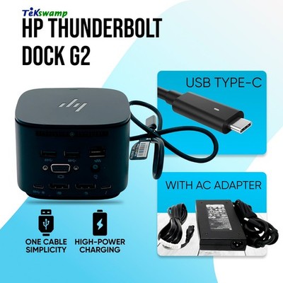 NEW HP USB-C Dock Station for Lenovo Yoga 7i 14 16 Laptop PowerDelivery